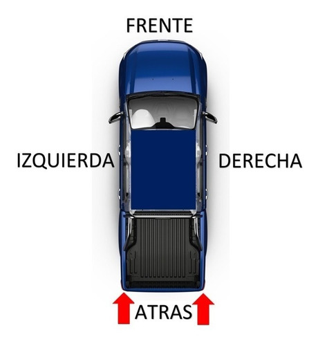 94-01 Gmc Sonoma Bujes Cuencas Tapa Puerta Trasera 2 Piezas Foto 3