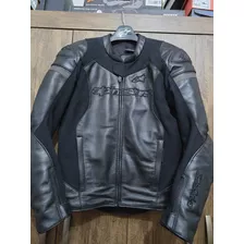 Campera Moto Motociclista Alpinestars Cuero