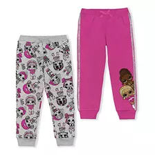 Pantalones Jogger Lol Surprise Fashion, Paquete De 2 Unidade