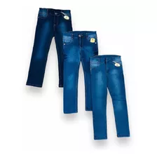 Pack De 3 Jeans Demin Skinny Niño