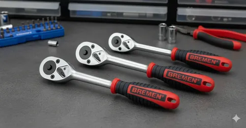 Kit Bremen: Llave Crique Enc 1/2 Pesada Profesional + Enc 3/8 Con Expulsor + Enc 1/4 Con Expulsor