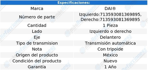 Cubre Polvo Lado Caja Izq O Der Jeep Compass 07-17 Dai Foto 2