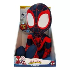 Peluche Con Sonido Miles Morales Spidey. Color Tamaño Unico