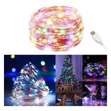 3 Juegos De Luces De Navidad Multicolor Con Energía Solar