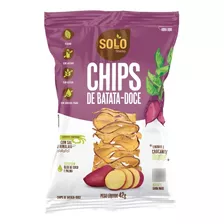 Chips De Batata Doce Solo Snacks 42g