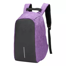 Mochila Backpack Antirobo Impermeable Puerto Usb Laptop Cierre Oculto 