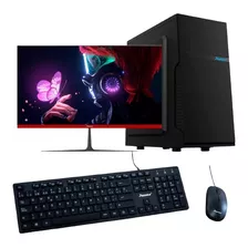 Pc Escrit. Celeron Solido 512gb Ram8gb Monitor Gamer 24pulgd