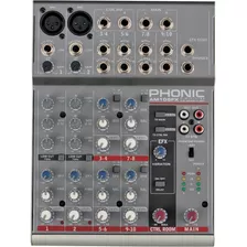 Mixer Phonic Am105fx - 2 Entradas Xlr 4 Line Stereo Efectos