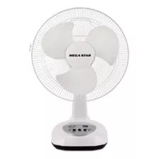 Ventilador De Mesa Recargable Ideal Para Cortes De Luz.