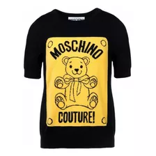 Remera Moschino Tipo Sweater Mujer Made In Italy