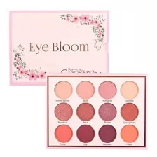 Eye Bloom -paleta De Sombras- De Beauty Creations Color De La Sombra Cálida