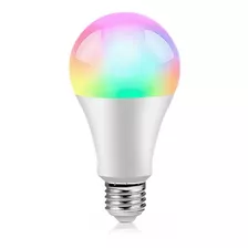 Lâmpada Led Rgb Smart Color E27 Bivolt Wifi App Google Alexa