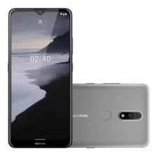 Smartphone Nokia 2.4 Nk015 Tela 6.5 64gb 3gb Ram Cinza