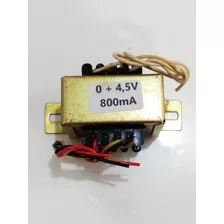 Transformador De Força Pri 110v / 220v Sec 0 + 4,5v 800ma