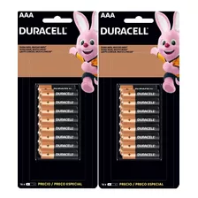 Kit Com 32 Pilhas Alcalinas Aaa Duracell