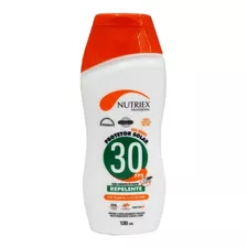 Protetor Solar C/repelente Nutriex Profissional Fps-30 120ml