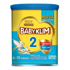 Fórmula Láctea Baby Klim 2 X 800 Gr