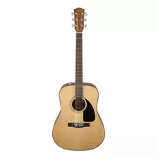 Guitarra Acústica Fender Classic Design Cd-60 Para Diestros Natural Brillante