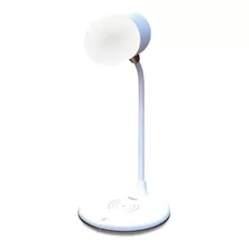 Luminária De Mesa 3 Em 1 Elgin Bluetooth Carregador Indução