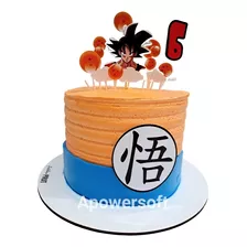 Torta Artesanal Dragon Ball Super 