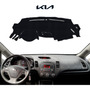 Kit 4 Tapetes Alfombra Bordado Blanco Kia Cerato 2008