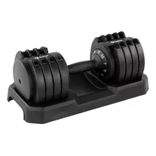 Dumbbell Halter Gallant Elite Pro 19kg Regulável Com Base