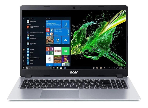 Laptop Acer Aspire 5 A515-43 Silver 15.6 , Amd Ryzen 3 3200u  4gb De Ram 128gb Ssd, Amd Radeon Vega 3 1920x1080px Windows 10 Home