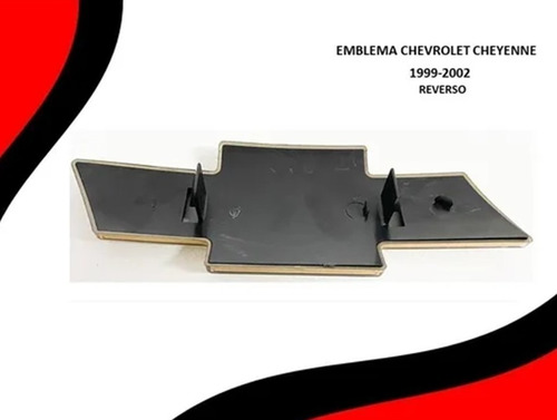 Emblema/parrilla Chevrolet Silverado Cheyenne 1999-2002 Foto 4