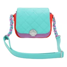 Loungefly Crossbody La Sirenita Ariel Con Bloques De Color 