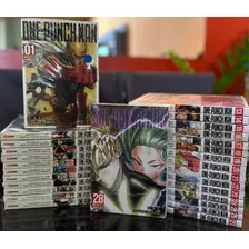 Coleção Mangá One Punch Man 1 Ao 28 (completo) Novos E Lacrados Em Português