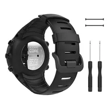 Moko Suunto Core Watch Band, Correa De Muñeca Blanda De Repu