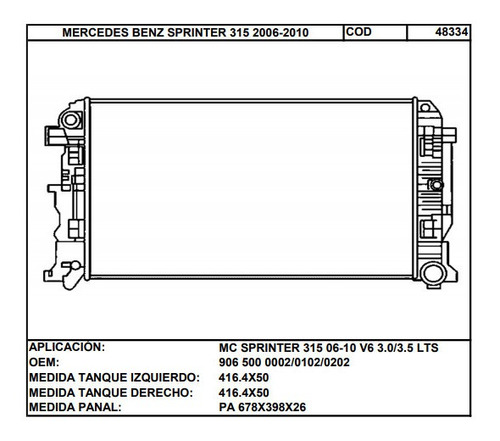 Tanque Plstico Izquierdo Mercedes Benz Sprinter 515 Foto 2