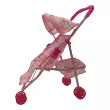 Coche Para Muñecas 3 Ruedas Faydi 13881 Cachavacha Color Rosa