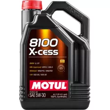 Óleo Para Motor De Carro Motul 8100 X-cess 5w-30 4l