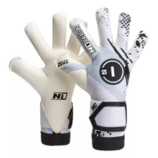 Luva De Goleiro Profissional N1 Zeus White