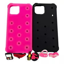 Paquete De 2 Fundas Para iPhone Barbie