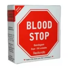 Curativo Redondo Para Estancar Sangramento Blood Stop 500un Nome Do Desenho Bege