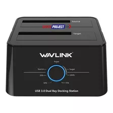 Docking Station Usb 3.0 De 2 Discos Sata Ssd Hdd 2.5''/3.5''