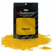 Pigmento Para Resina/arte Mica En Polvo Limon Zest 100g