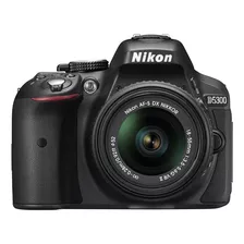  Nikon Kit D5300 + Lente 18-55mm Vr Dslr Cor Preto (usado)