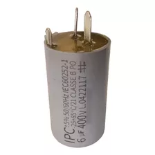 Capacitor Permanente Teto 6uf 400v Lorensid -p/ Ventilador