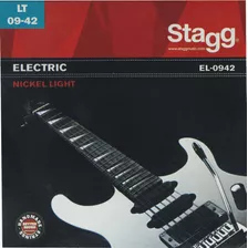 Encordado Guitarra Electrica Nickel Plated Steel 09-42 Stagg