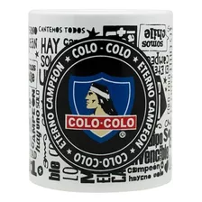 Tazon Ceramica 350ml Colo Colo Futbol Fanaticos Con Caja