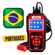 Scanner Automotivo Konnwei Kw850 Obd2 Portugues Profissional