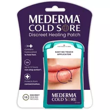 Mederma Cold Sore Adesivo Invisível Para Herpes Labial 