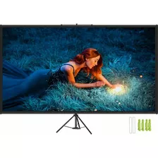 Vevor Pantalla Para Proyector 80puLG. 16:9 4k Con Trípode