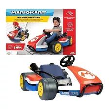 Super Mario Kart, Vehiculo Go-kart Montable 24v Para Niños