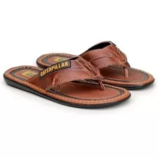 Chinelas Ojotas Cat Caterpillar Cuero