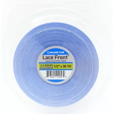 Fita Rolo Adesivo Lace Front Azul 36 Metros - Pronta Entrega