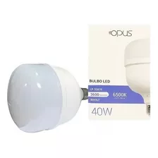 Lâmpada Led Bulbo Opus 40w E27 Cor Da Luz Branco-frio 110v/220v